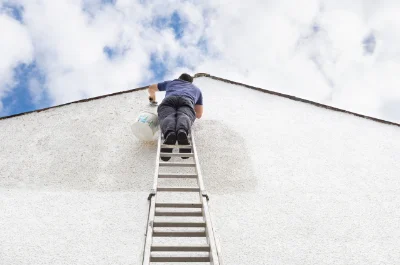 Peinture extérieure à Seichebrières — façades et ravalement